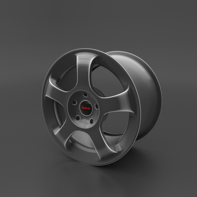 Cast disc 3D Model