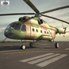 Mil Mi-8 3D Model