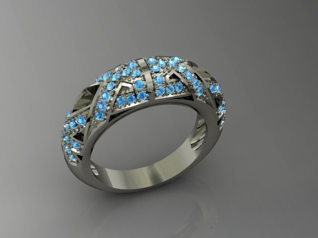 Jewellery ring 3D Model