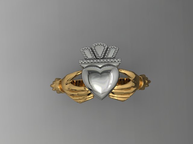 Jewellery ring kladah 3D Model