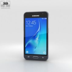 Samsung Galaxy J1 2016 Black 3D Model