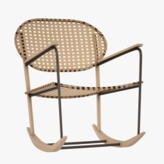 Ikea Gronadal Rocking Chair 3D Model