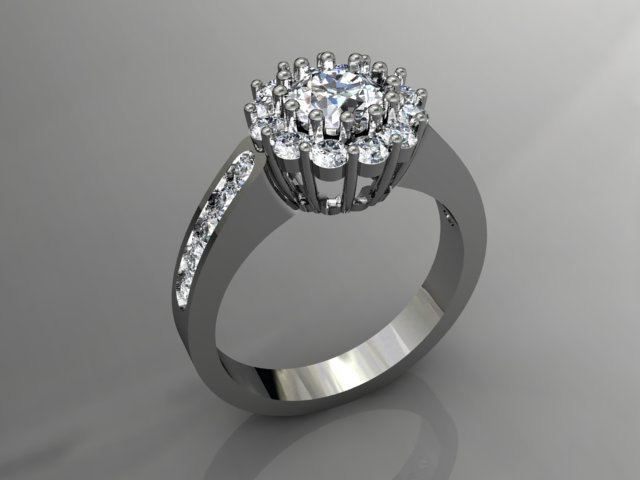 Jewellery ring 3D Model