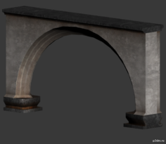 Fish Arch Merged 3D Model