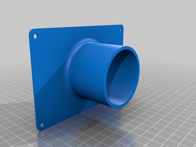Anycubic Photon Back Fan Vent Mount 3D Print Model