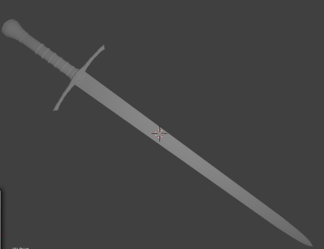Sword Arogor 3D Model