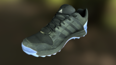 Adidas sneaker shoe low-poly 3D Model