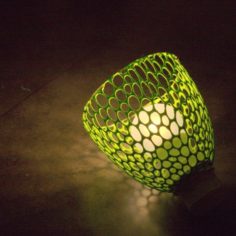 voronoi style lampshade 3D Print Model