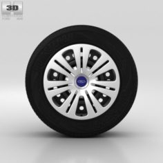 Ford Galaxy Wheel 16 inch 001 3D Model