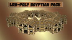 Low-Poly – Egyptian Pack 3D Model