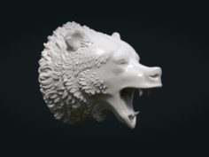 Bear Head II 3D Model