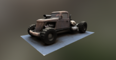 Big Brat Tow Truck 3D Model