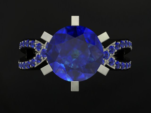 Jewellery ring 3D Model