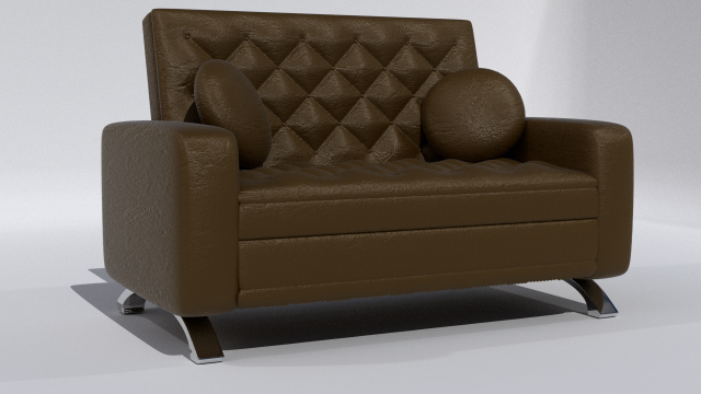 Leather Chair 3D Model