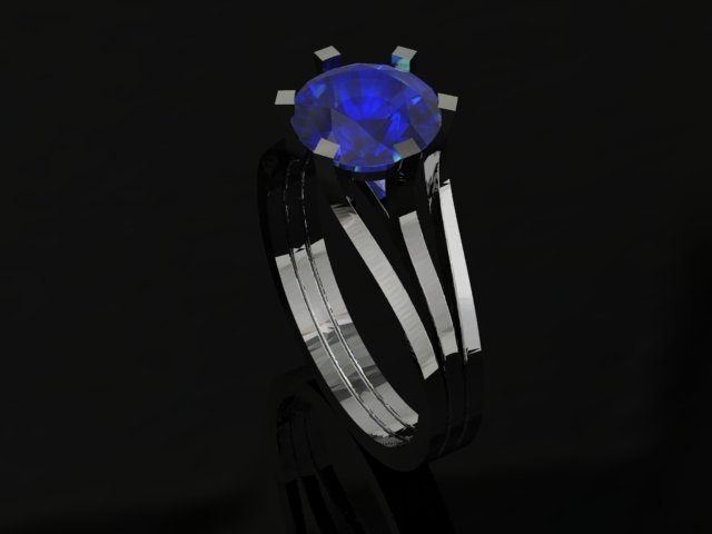 Jewellery ring Free 3D Model