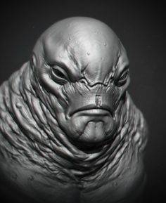 Monster fat guy for 3d printing 3D print model 3D Model