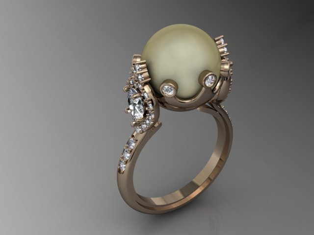 Jewellery ring 3D Model