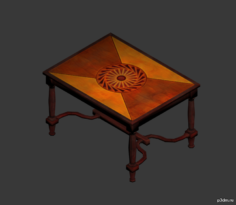 Inlay Table 3D Model
