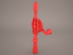 Drill hand 3D Model