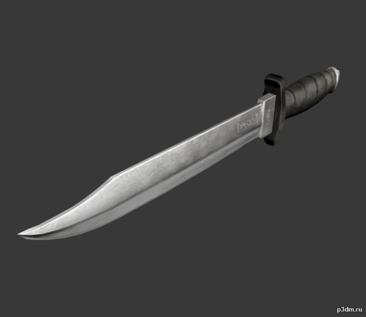 Knife 3D Model