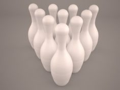 Bowling 3D Model