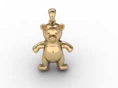 Baby bear pendant 3D Model