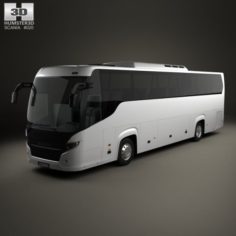 Scania Touring Bus 2009 3D Model