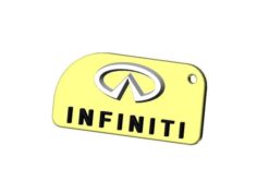 INFINITI logo/keyring 3D Print Model