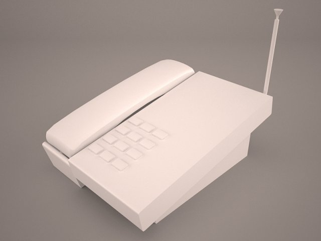 Phone Dialing Free 3D Model