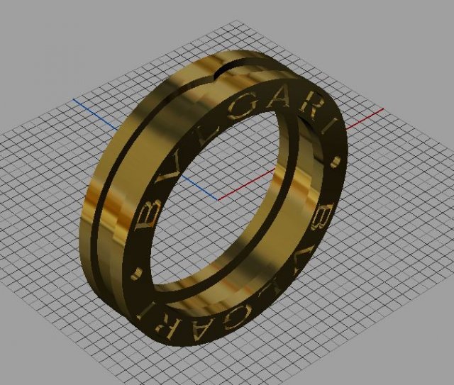 Jewellery ring 3D Model