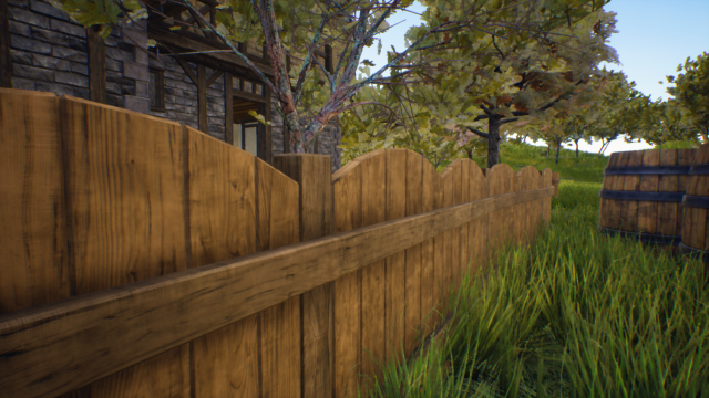 Modular Fences Pack 3D Model