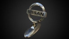 Nissan hood ornament 3D Model