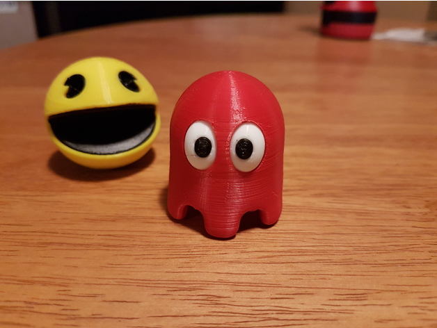 Pac-Man Ghost (eyes only) 3D Print Model