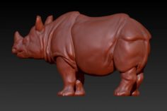 Rhino rhinoceros 3D Model