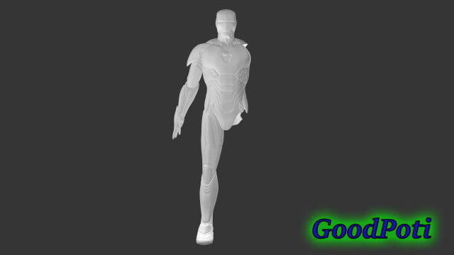Iron Man Mark50 costume for print 3D print model 3D Model