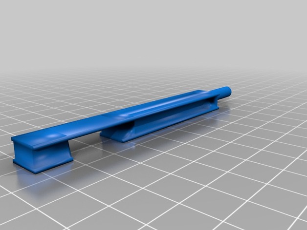 Storm window slide bolt 3D Print Model
