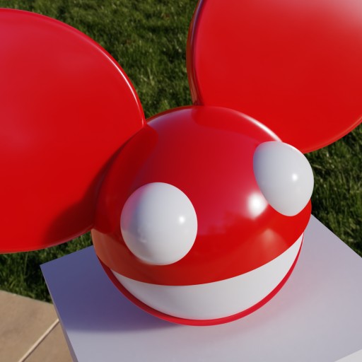 Deadmau5 Head						 Free 3D Model