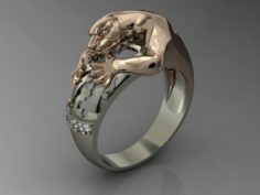 Panthera ring 3D Model
