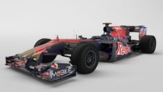 Toro Rosso Formula-1 Bolide 3D Model
