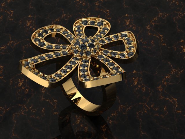 Jewellery ring 3D Model