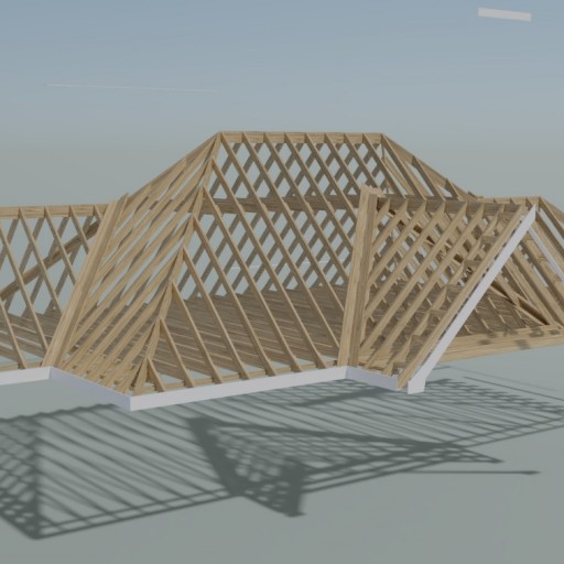 Roof Build						 Free 3D Model