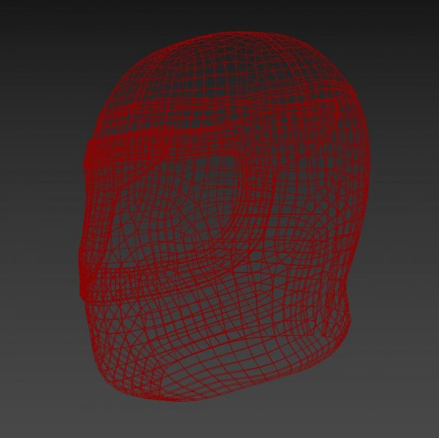 Wrestling Mexican Mask 3D Model