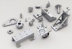 Engineering Parts 3D 3D Model