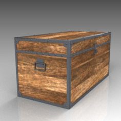 Mangowood Chest 3D Model