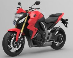 Cb1000r 2016 Red Version 3D Model