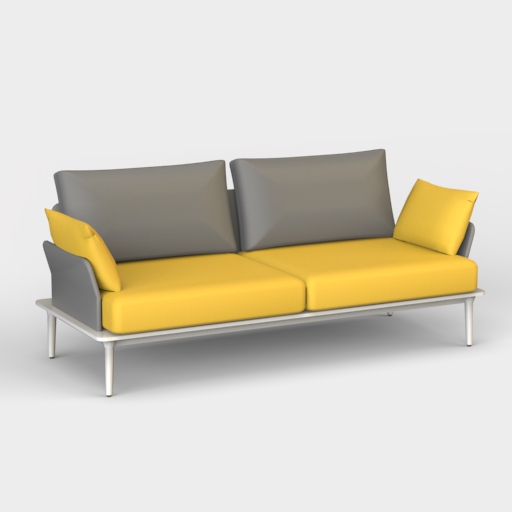 Pedrali Reva Sofa 3D Model