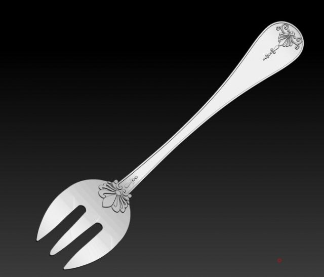 Fork kitchen tool 3D Model