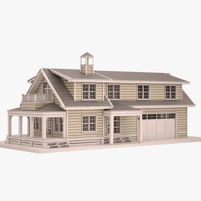 Cottage 05 3D Model