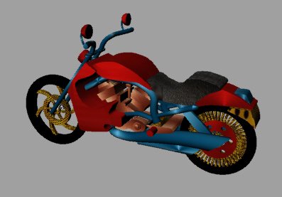 MOTO 3D Model