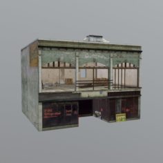 Old Building 925 3D Model
